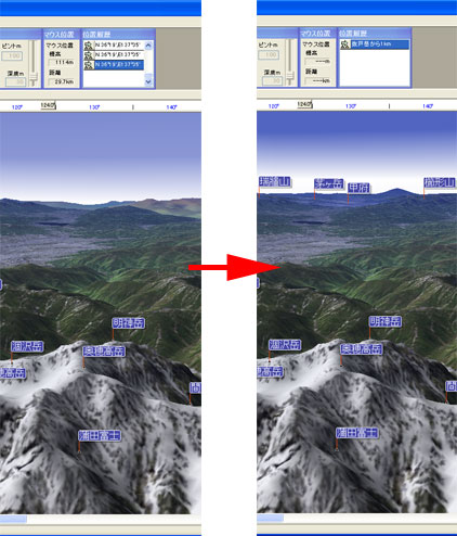 �ʒu���̎擾�i�\��t���j�@�\